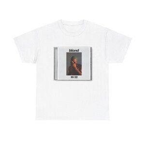 Frank Ocean Blonde Album Cover Retro Music Fan Gift T-Shirt
